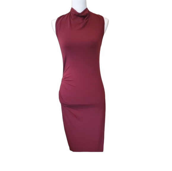 Skingraft XS Burgundy Dress - Picture 1 of 8